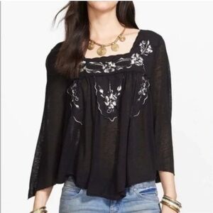 Free People Bed Of Roses Flowy Top